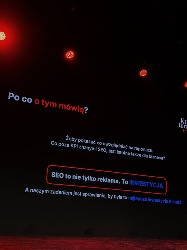 kulturalnie o seo wydarzenie dla rynku seo