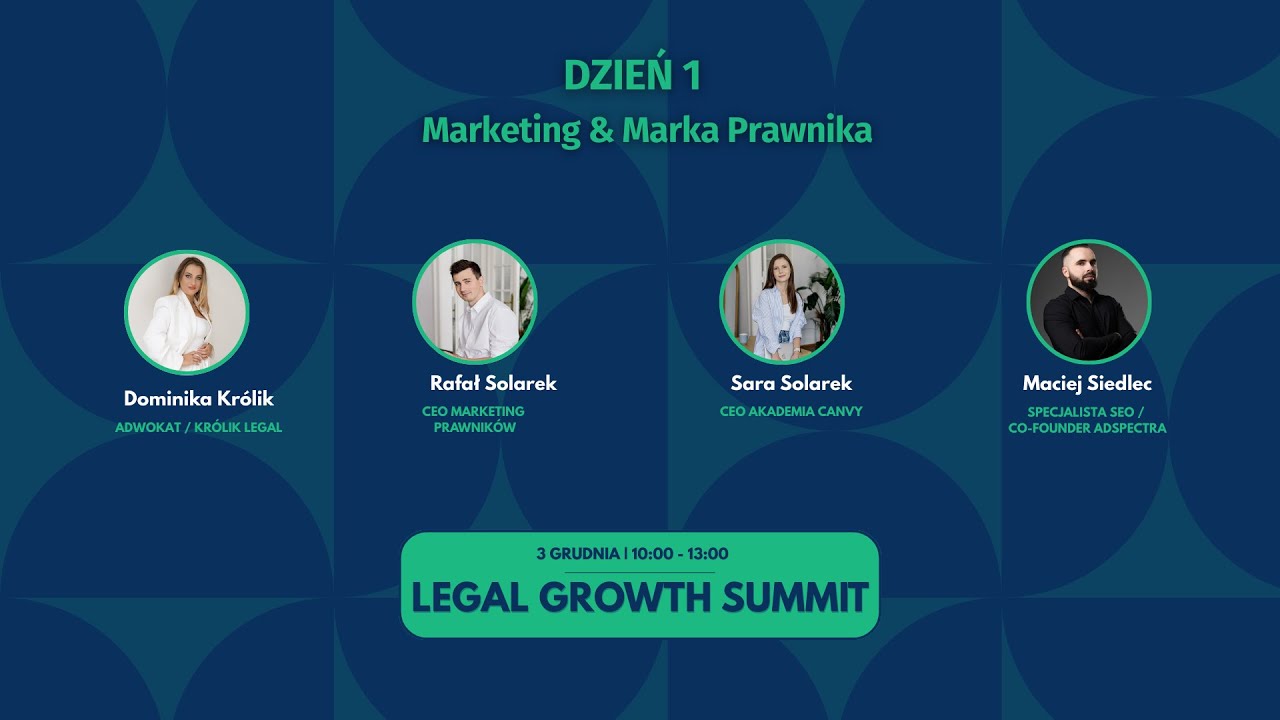 Widoczność kancelarii w Google i narzędziach AI (SEO) - Legal Growth Summit